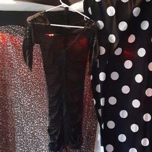 Vintage see thru Lip Service dress size small